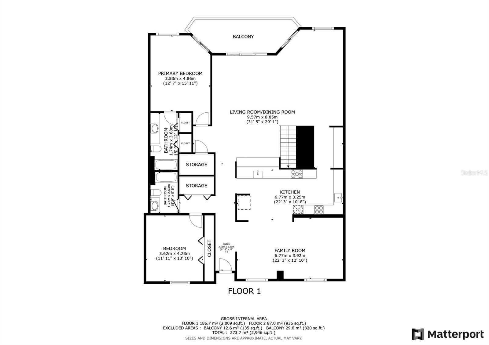 3 OCEANS WEST BLVD #7C6, DAYTONA BEACH SHORES, FL, 32118