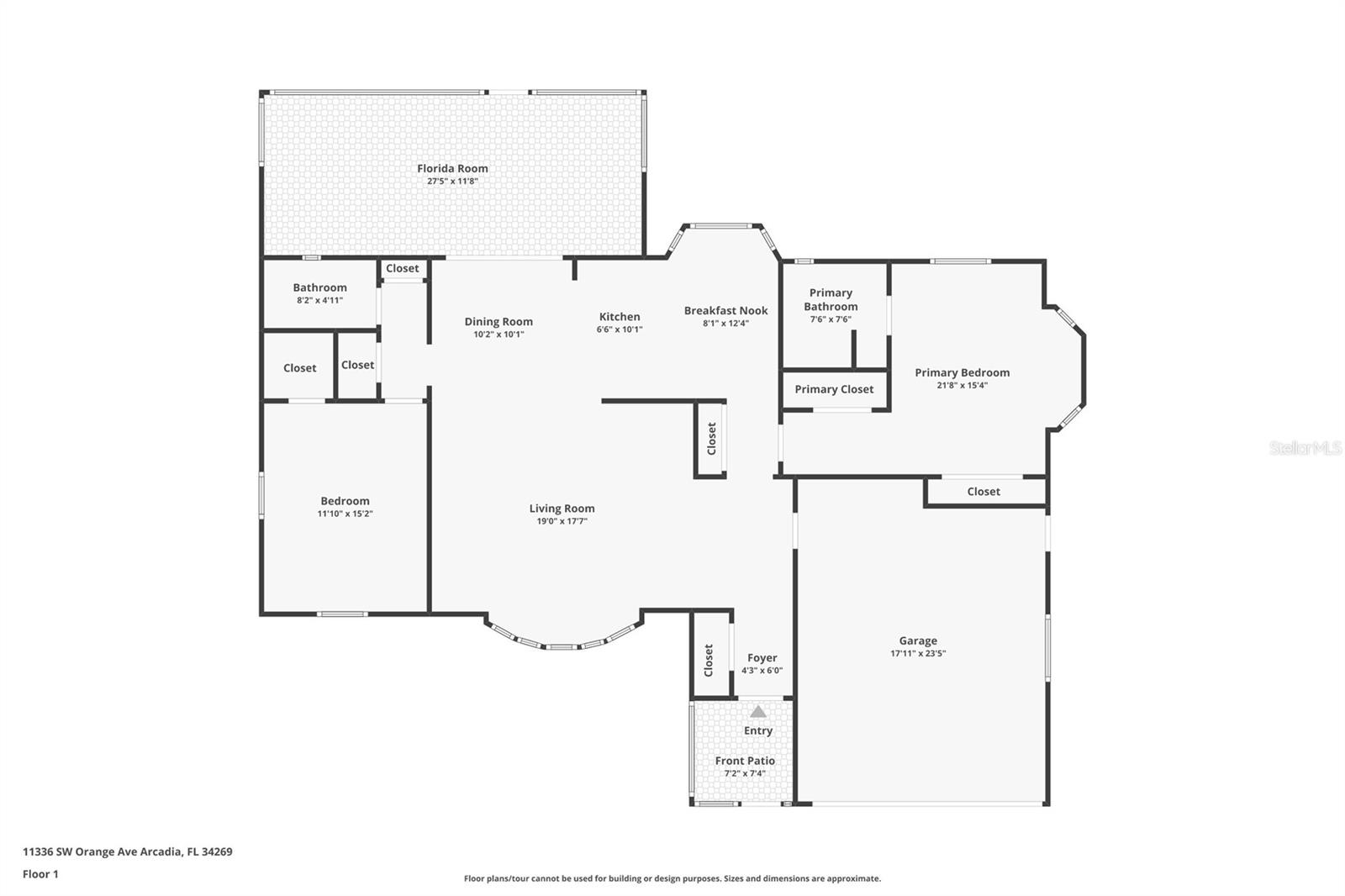 11336 SW ORANGE AVE, ARCADIA, FL, 34269