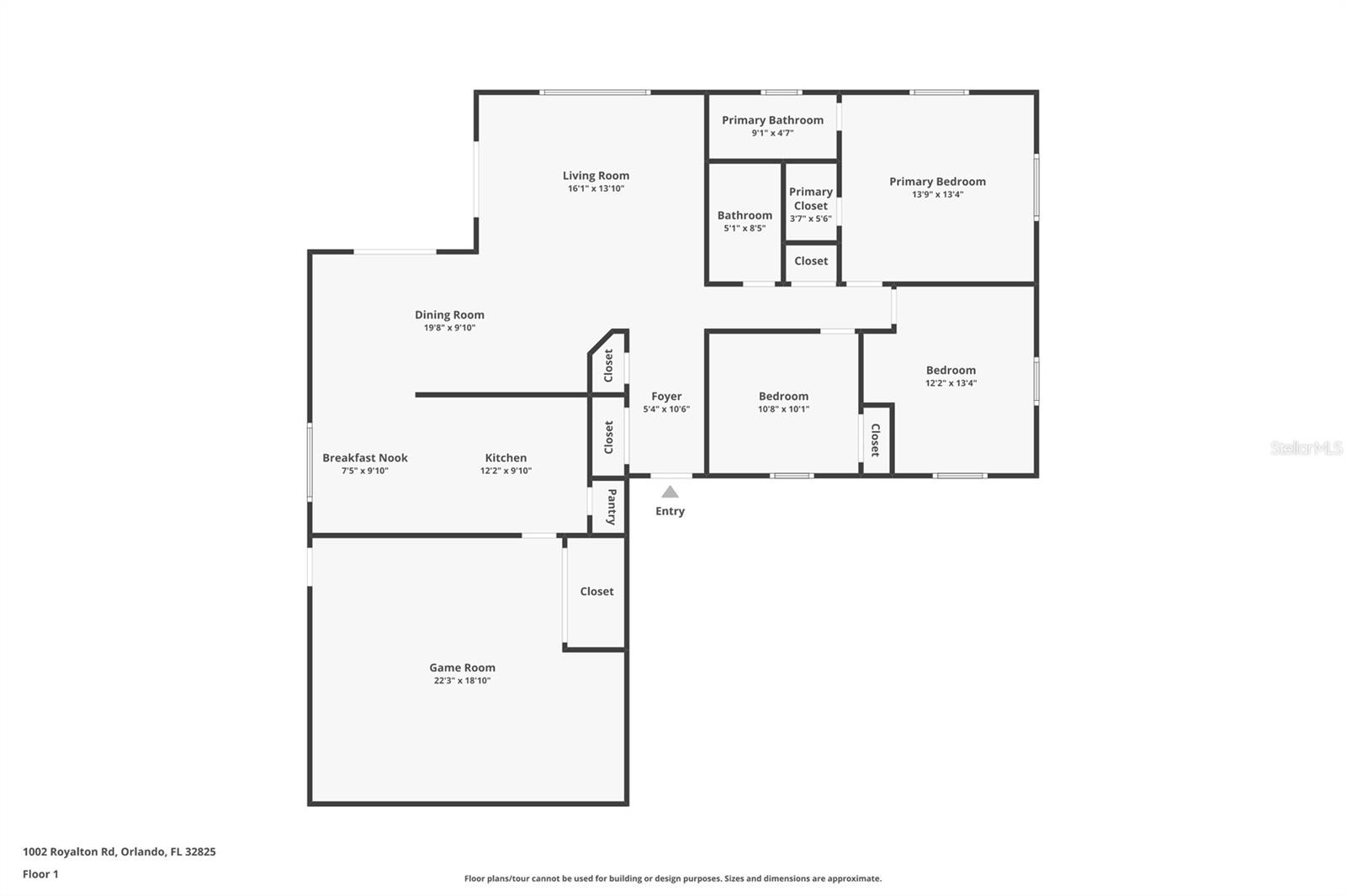 1002 ROYALTON RD, ORLANDO, FL, 32825