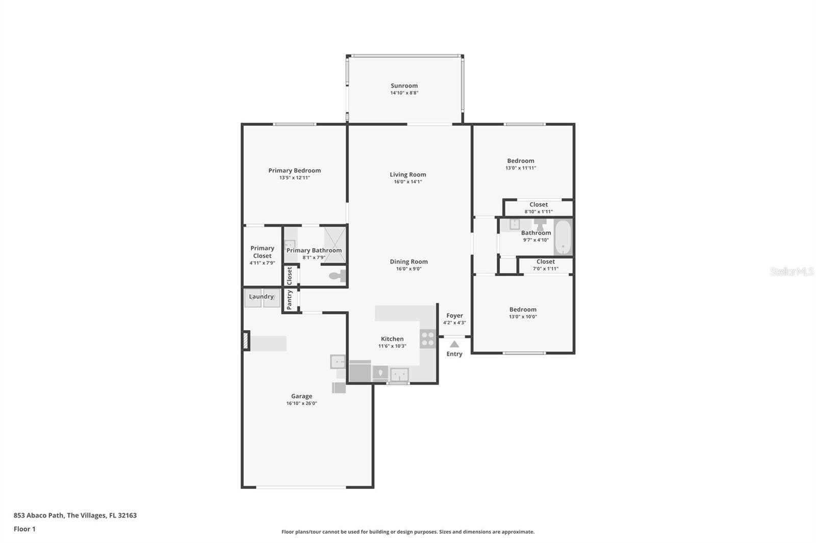 853 ABACO PATH, THE VILLAGES, FL, 32163