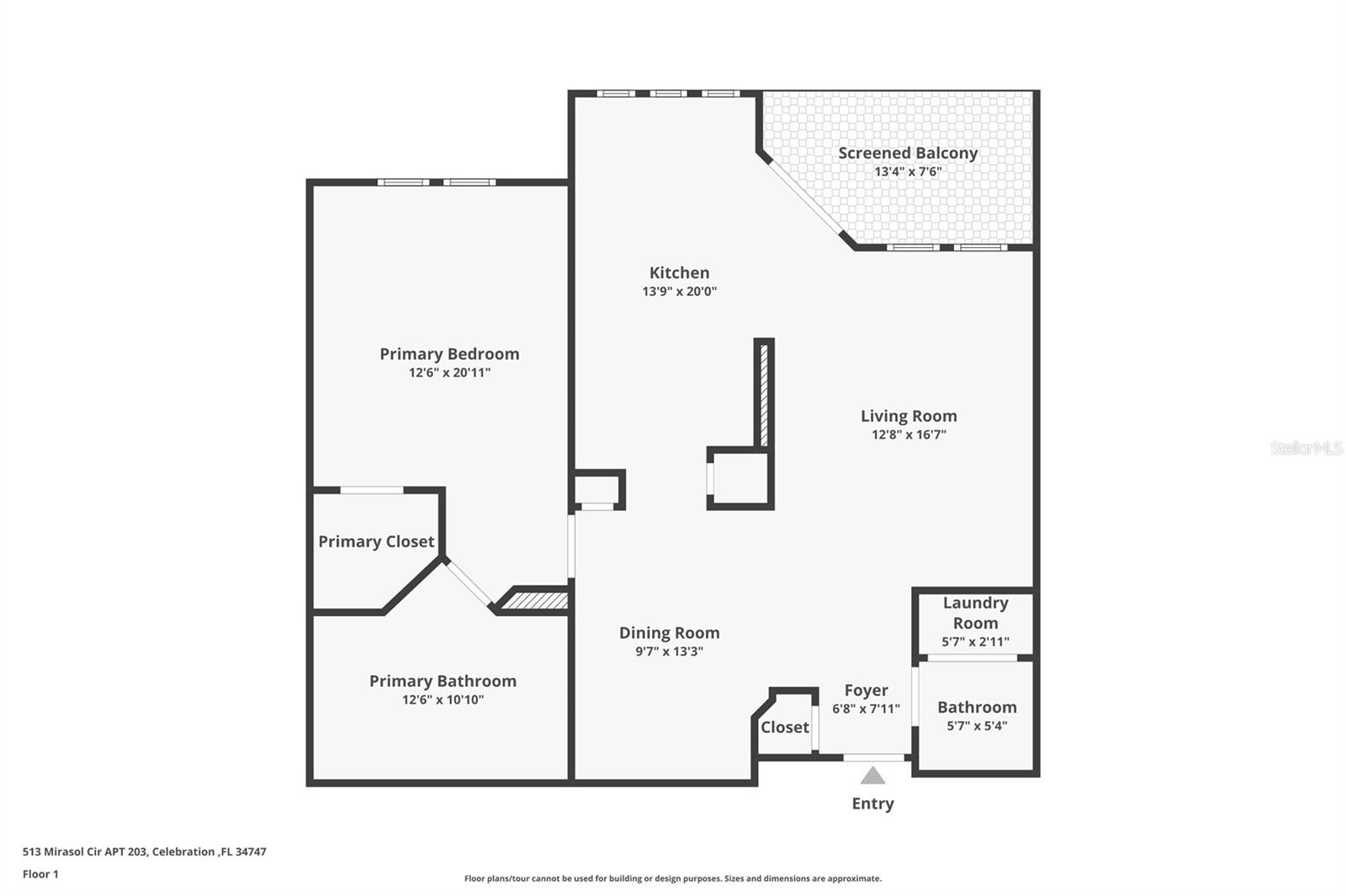 513 MIRASOL CIR #203, CELEBRATION, FL, 34747