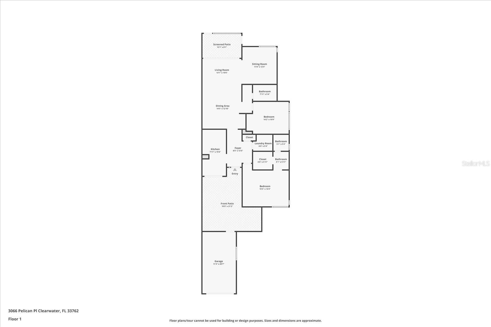 3066 PELICAN PL, CLEARWATER, FL, 33762