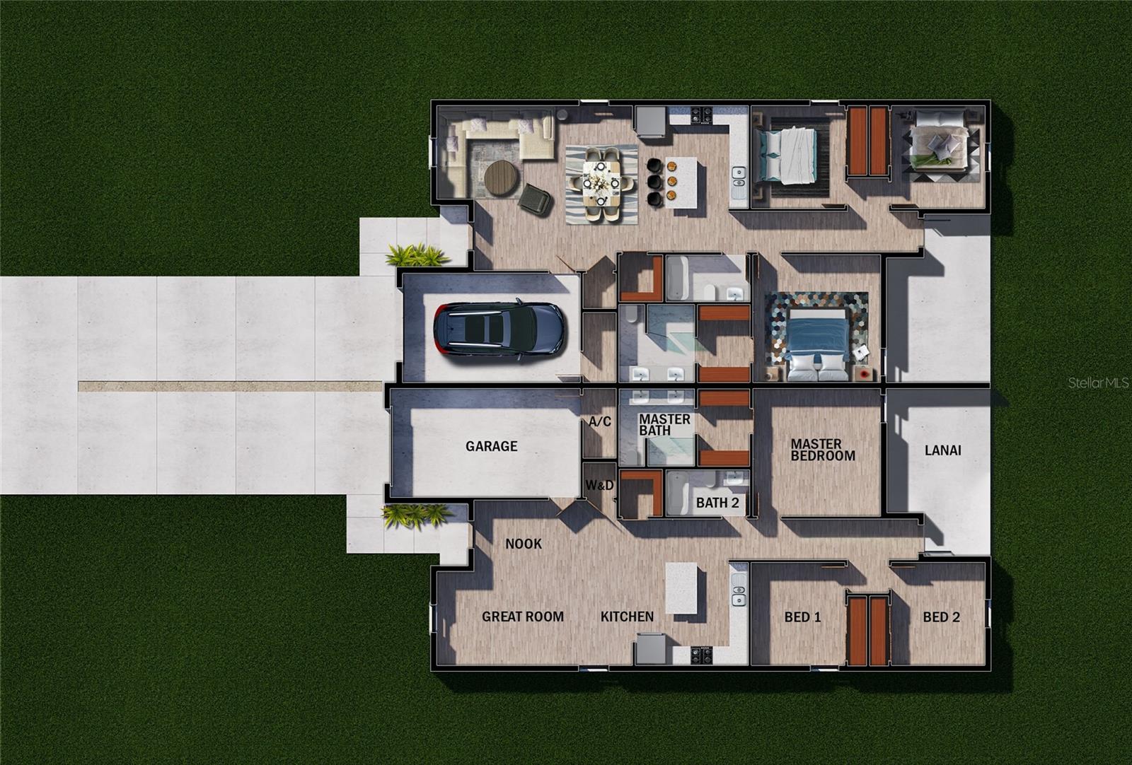 1625 CHAMORRO ST SE #A & B, PALM BAY, FL, 32909