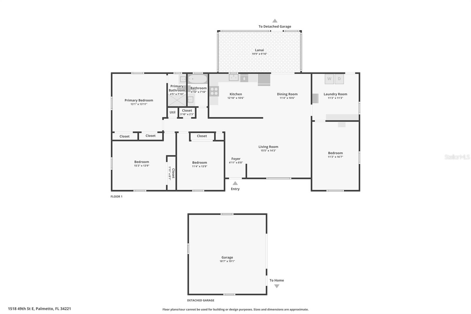 1518 49TH ST E, PALMETTO, FL, 34221