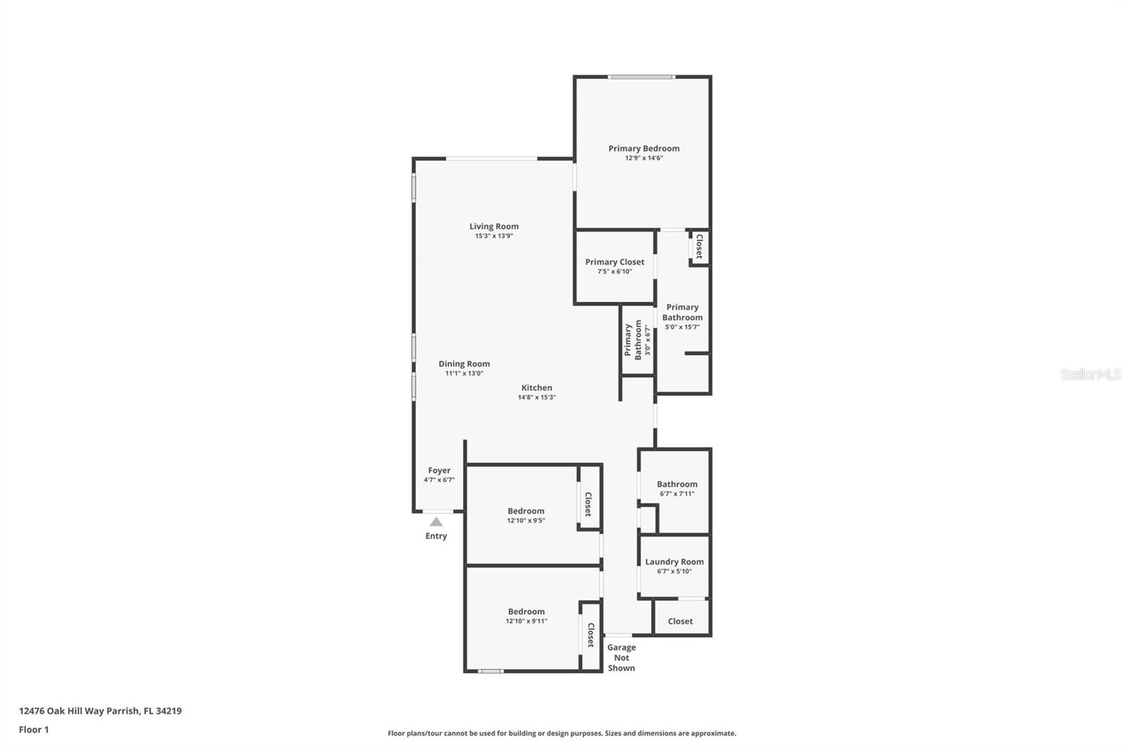 12476 OAK HILL WAY, PARRISH, FL, 34219