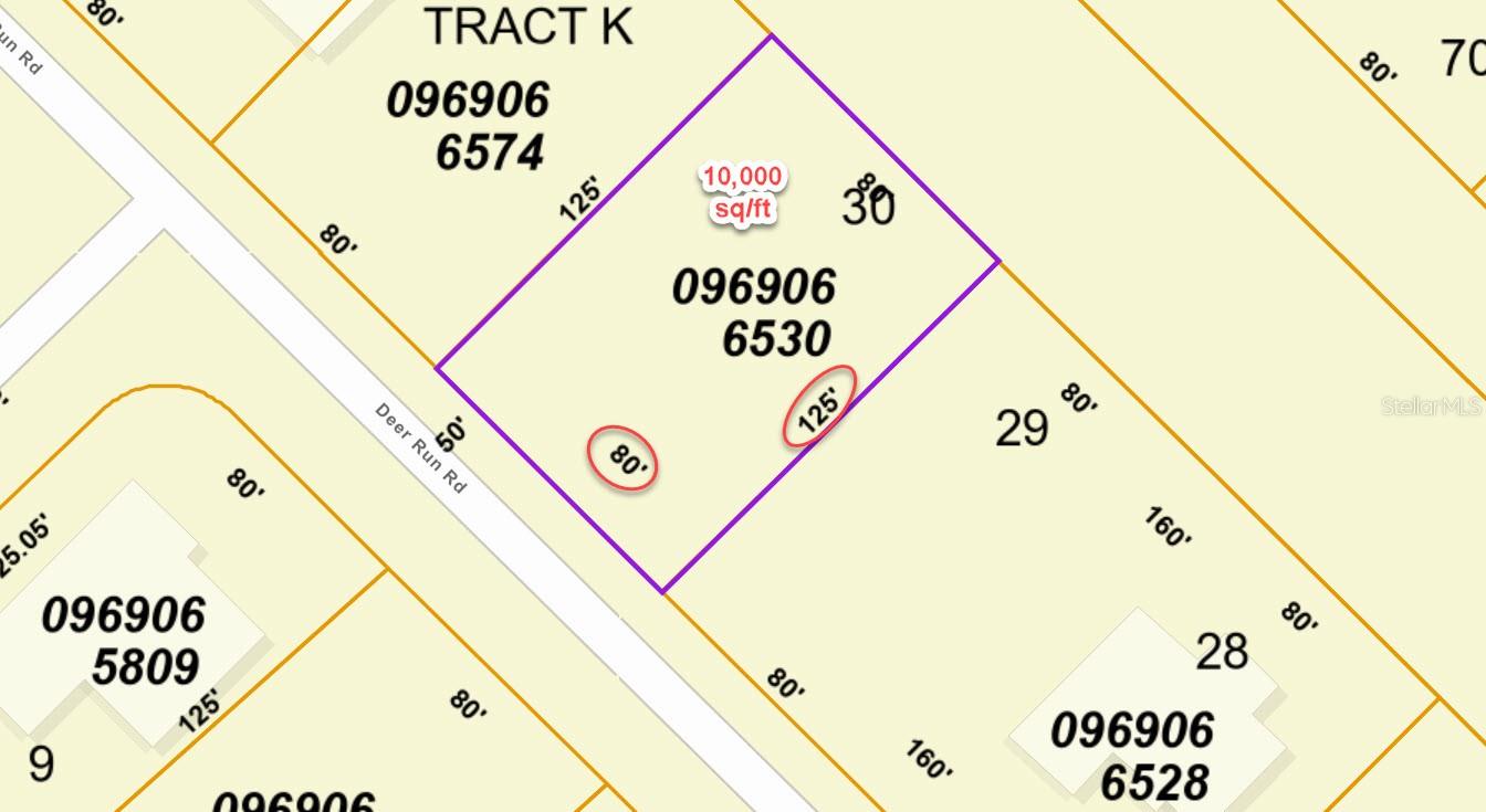 Lot #30 N DEER RUN RD, NORTH PORT, FL, 34291