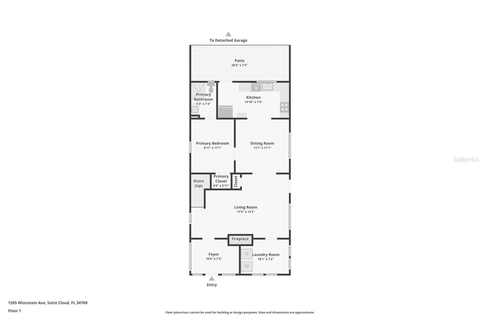 1205 WISCONSIN AVE, ST CLOUD, FL, 34769