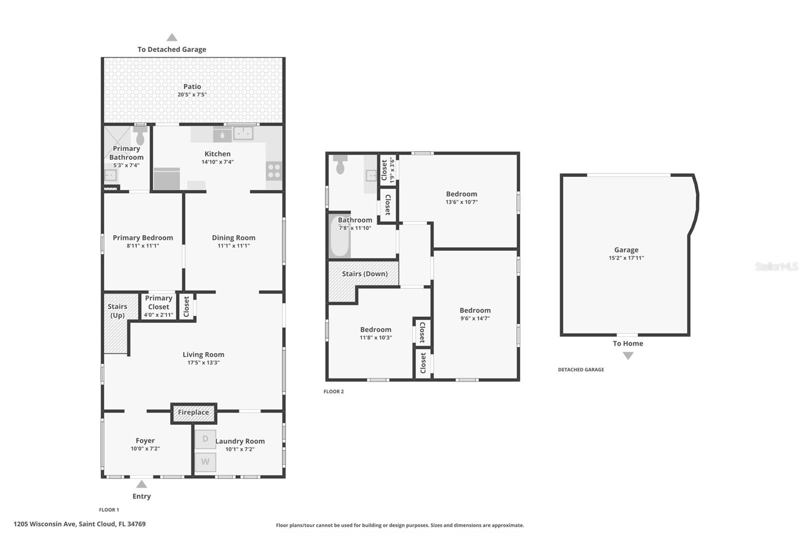 1205 WISCONSIN AVE, ST CLOUD, FL, 34769