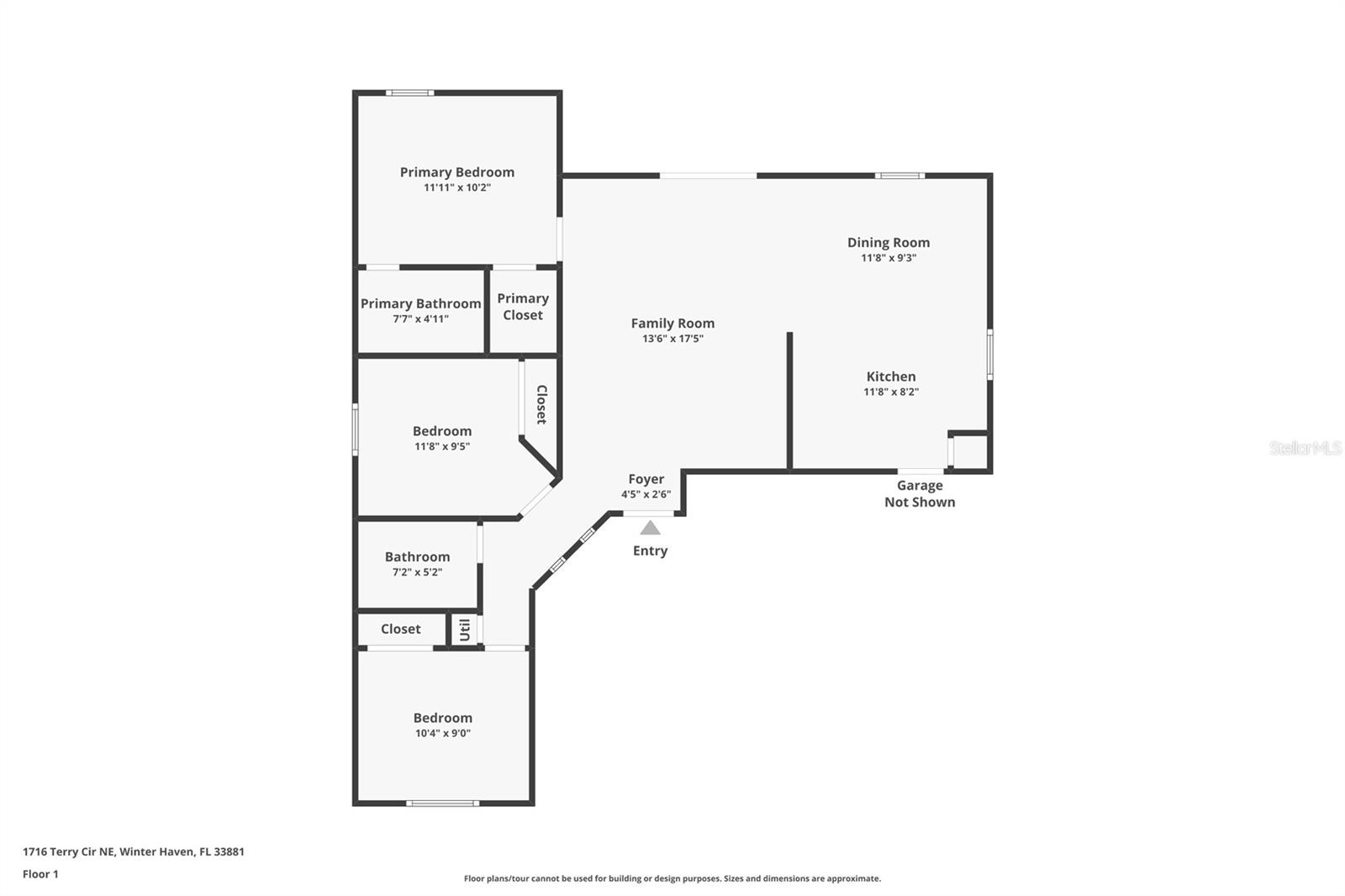 1716 TERRY CIR NE, WINTER HAVEN, FL, 33881