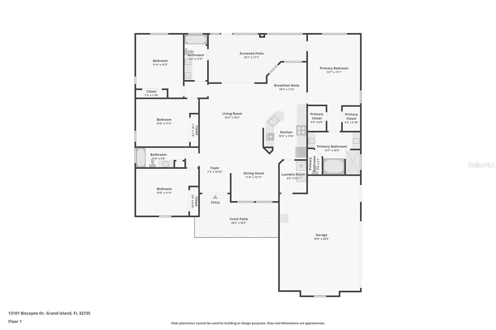 13101 BISCAYNE DR, GRAND ISLAND, FL, 32735