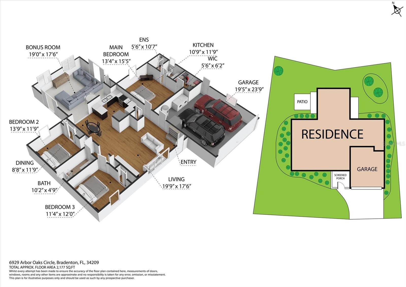 6929 ARBOR OAKS CIR, BRADENTON, FL, 34209