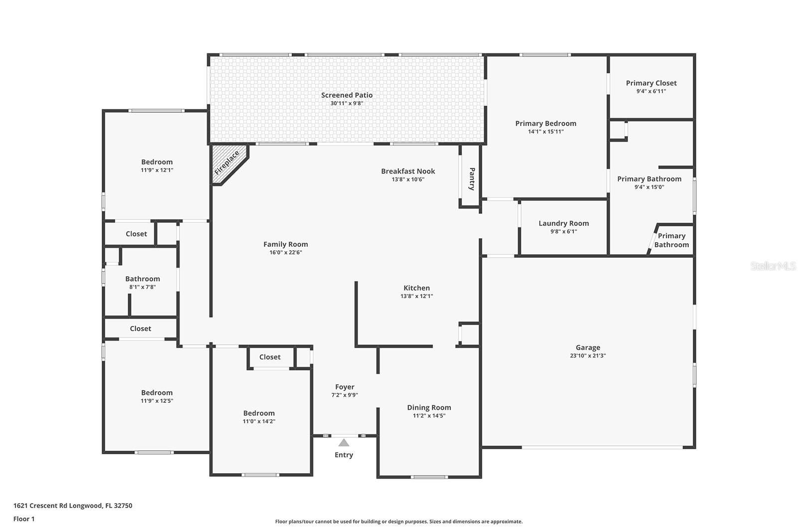 1621 CRESCENT RD, LONGWOOD, FL, 32750