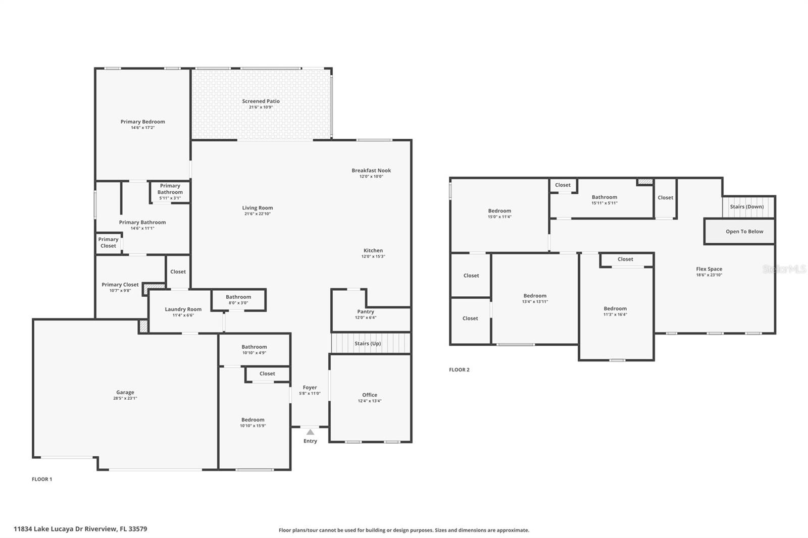 11834 LAKE LUCAYA DR, RIVERVIEW, FL, 33579