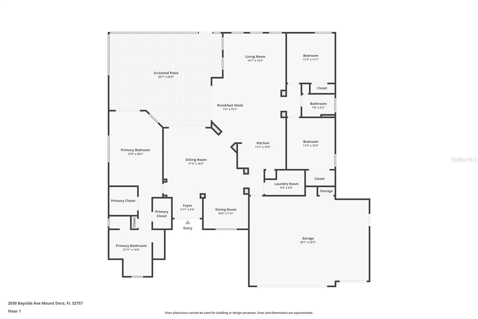 2030 BAYSIDE AVE, MOUNT DORA, FL, 32757