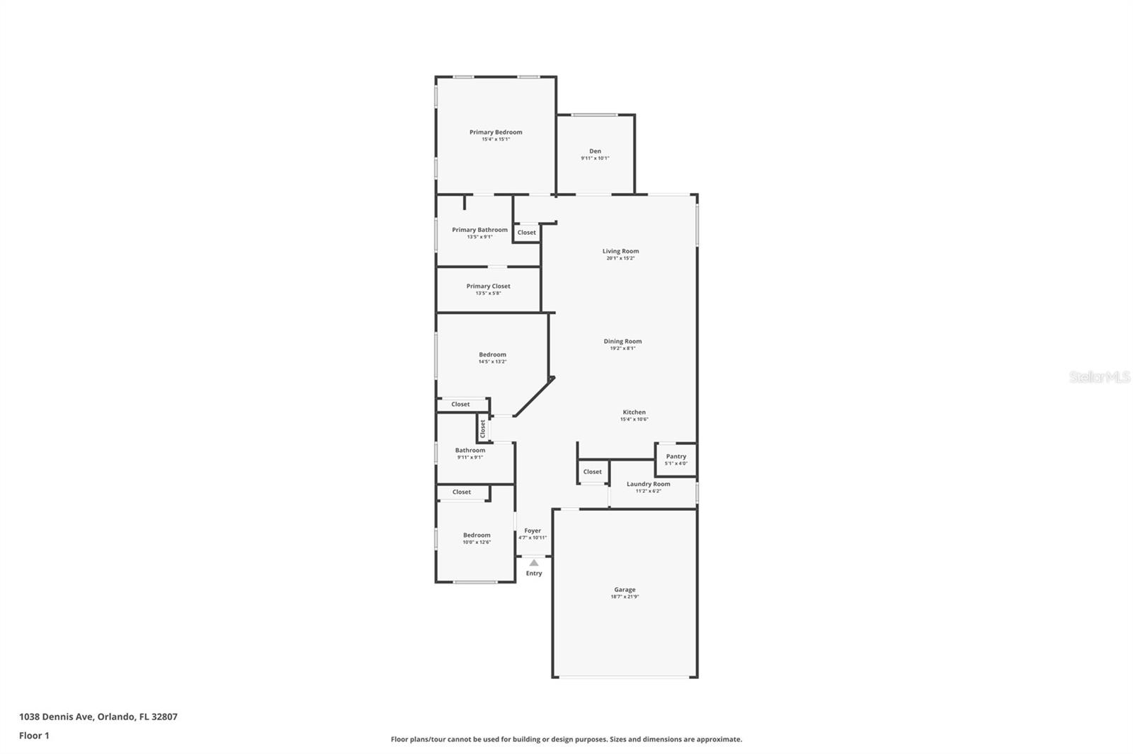 1038 DENNIS AVE, ORLANDO, FL, 32807
