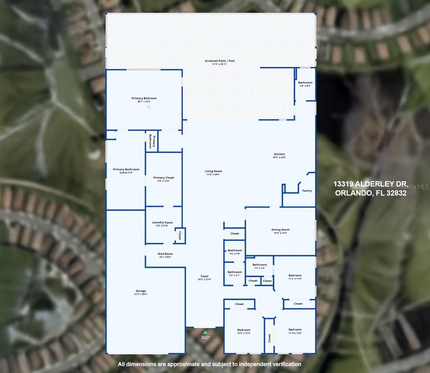 13319 ALDERLEY DR, ORLANDO, FL, 32832