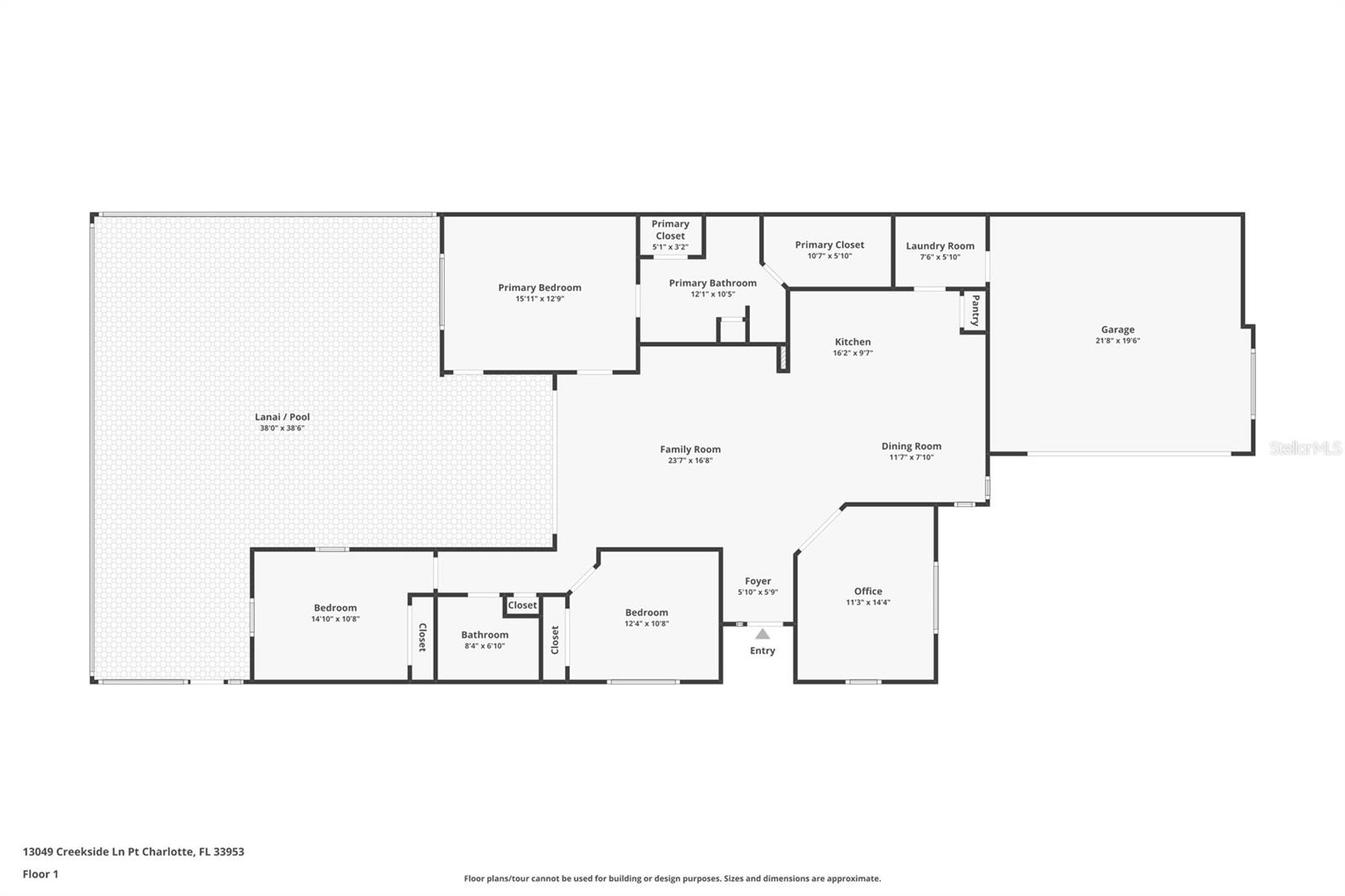 13049 CREEKSIDE LN, PORT CHARLOTTE, FL, 33953
