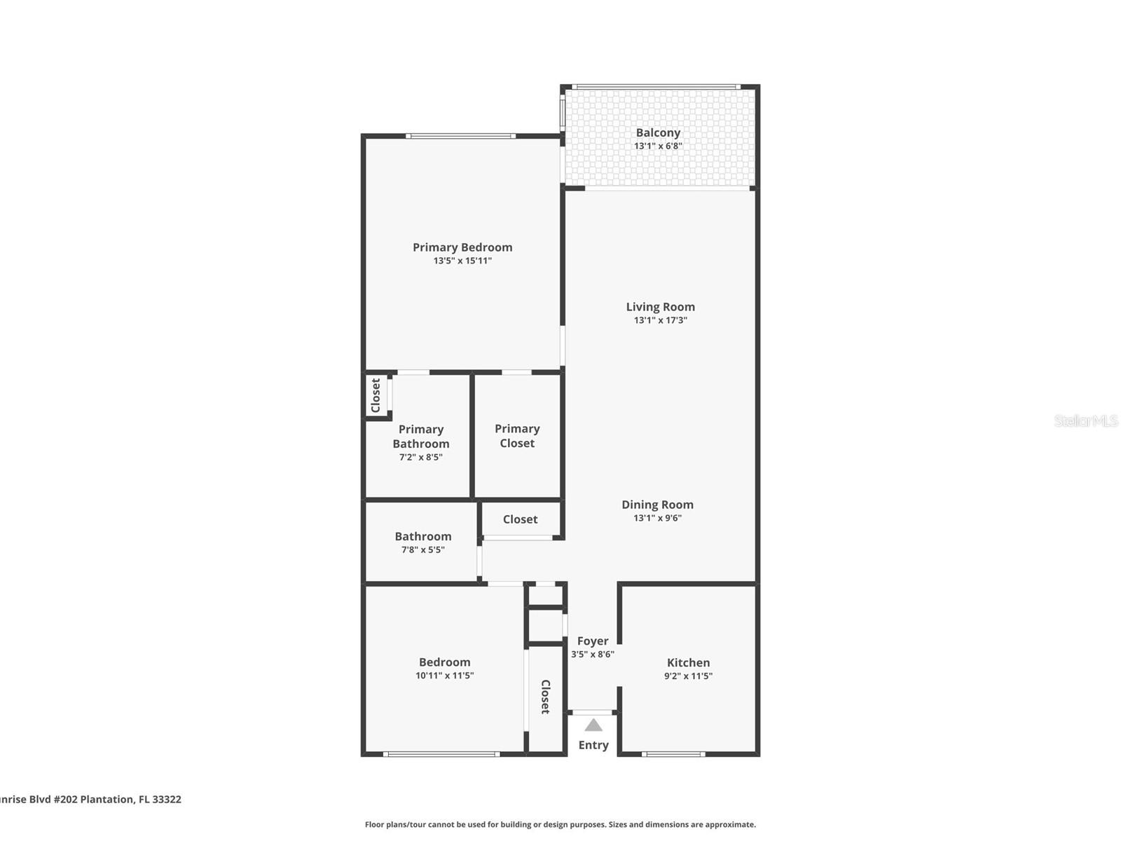 8592 W SUNRISE BLVD #202, PLANTATION, FL, 33322