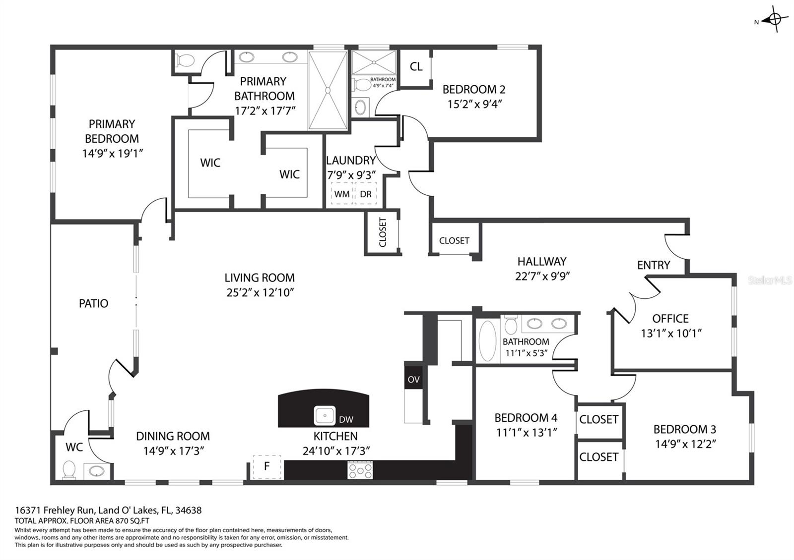 16371 FREHLEY RUN, LAND O LAKES, FL, 34638