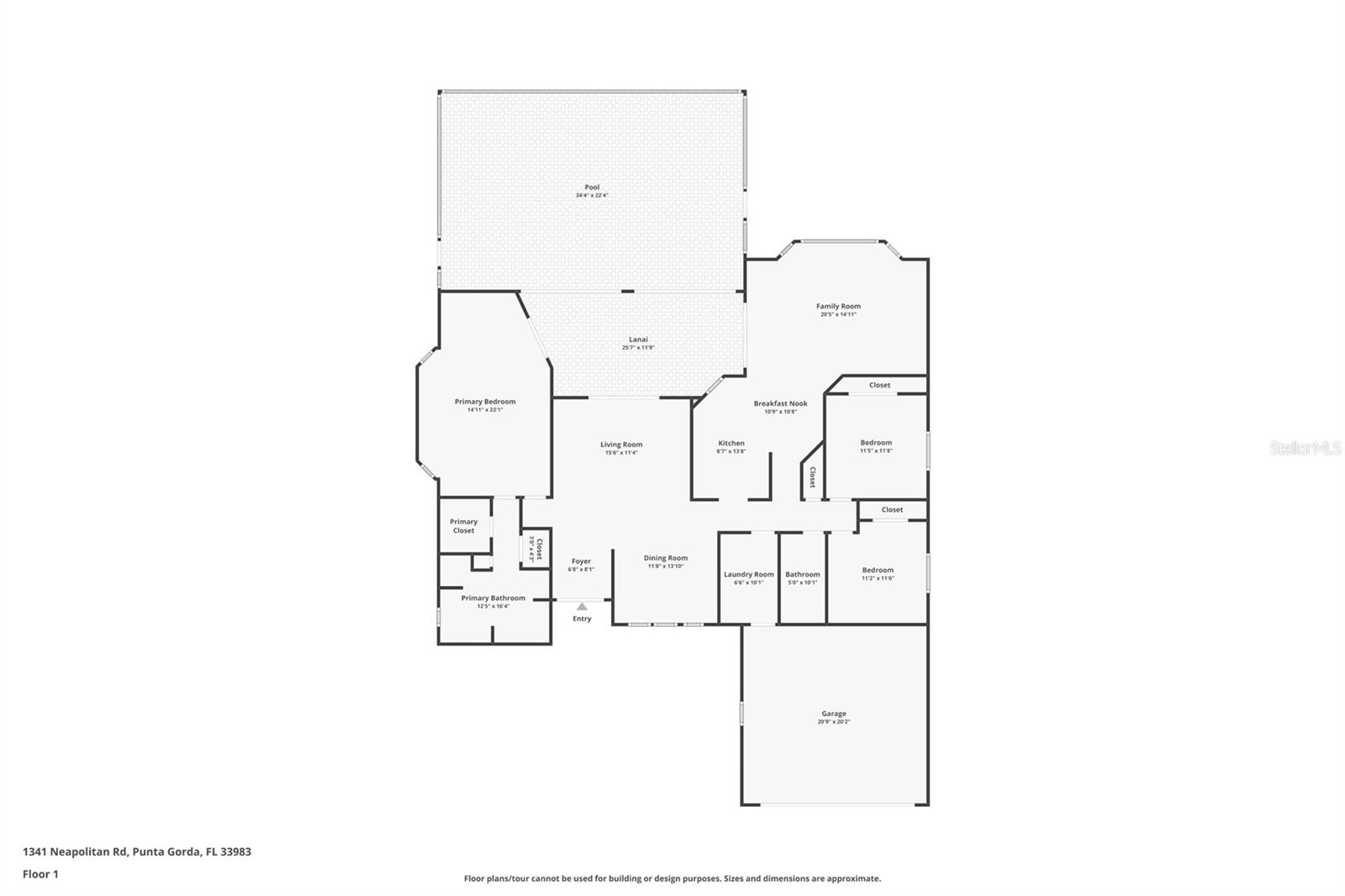 1341 NEAPOLITAN RD, PUNTA GORDA, FL, 33983