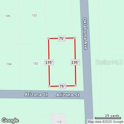 100 ARIZONA ST, SATSUMA, FL, 32189