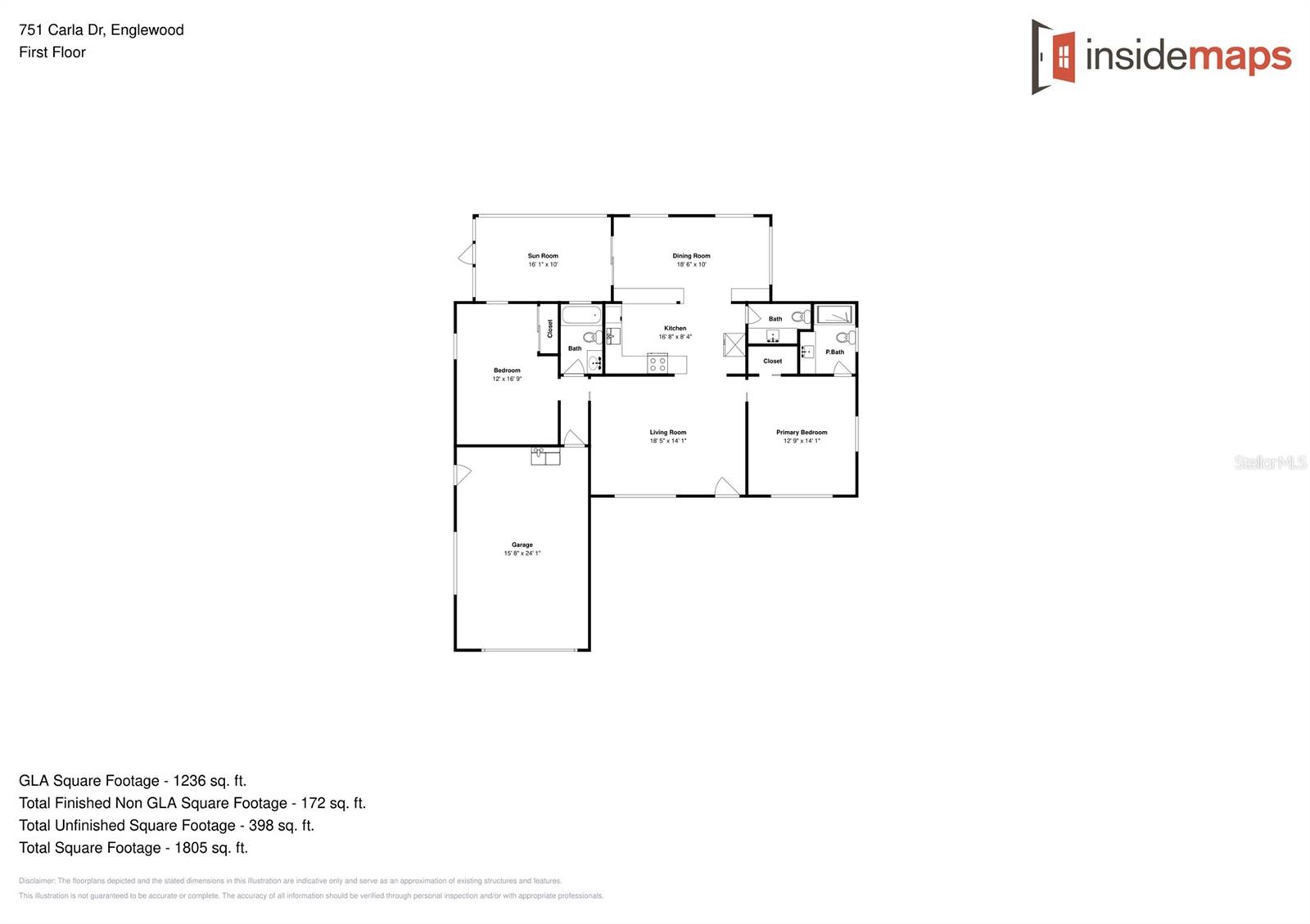 751 CARLA DR, ENGLEWOOD, FL, 34223