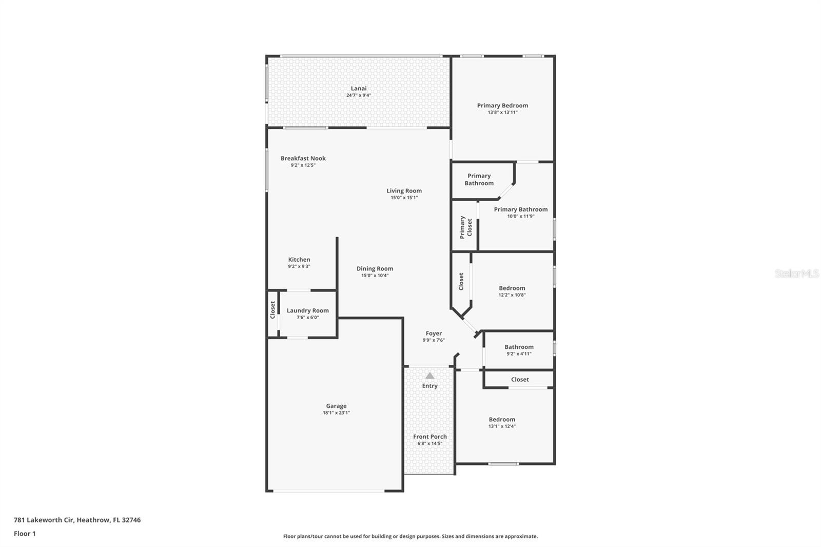 781 LAKEWORTH CIR, LAKE MARY, FL, 32746