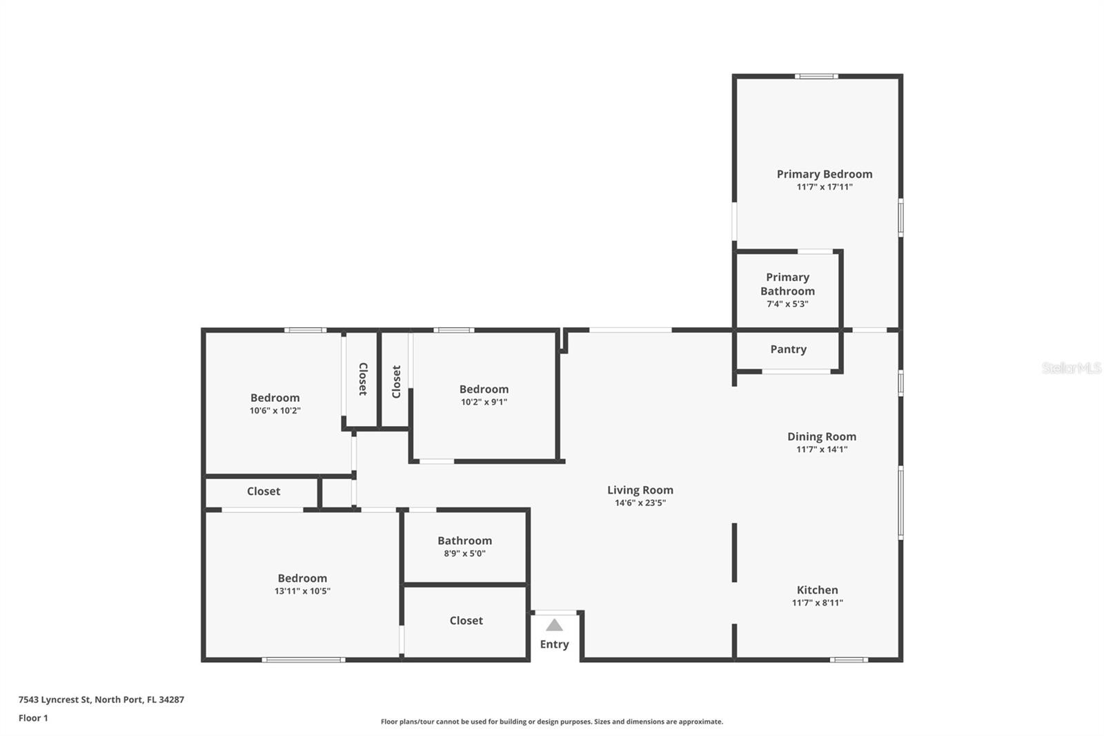 7543 LYNCREST ST, NORTH PORT, FL, 34287