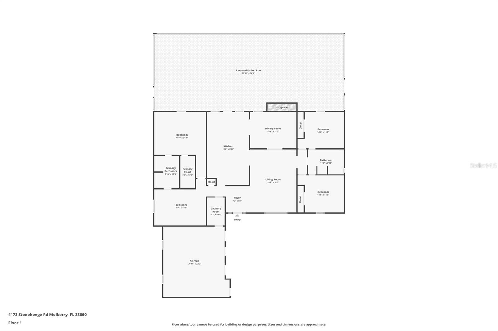 4172 STONEHENGE RD, MULBERRY, FL, 33860