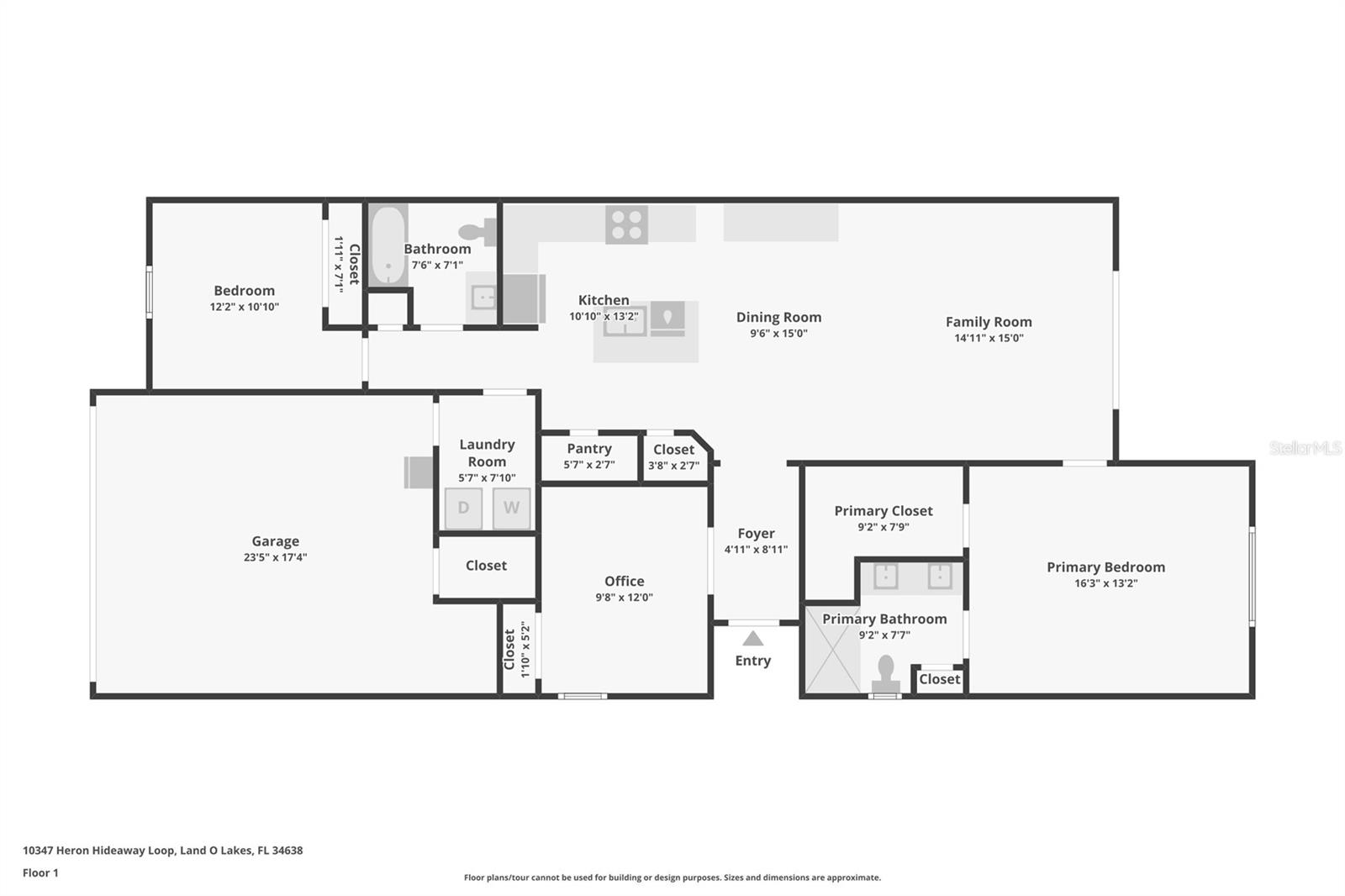 10347 HERON HIDEAWAY LOOP, LAND O LAKES, FL, 34638