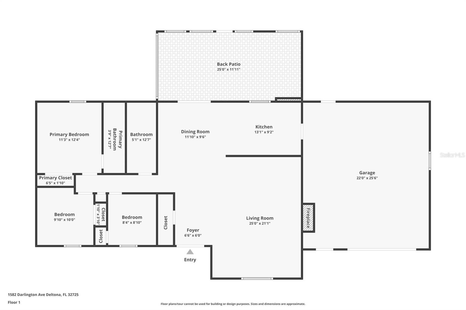 1582 DARLINGTON AVE, DELTONA, FL, 32725