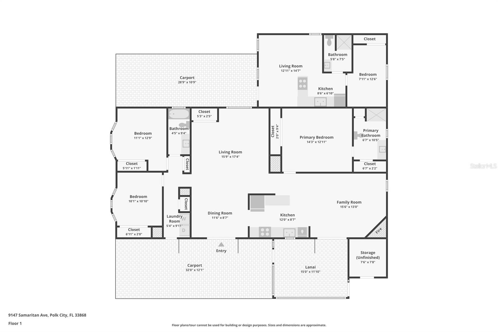 9147 SAMARITAN AVE, POLK CITY, FL, 33868