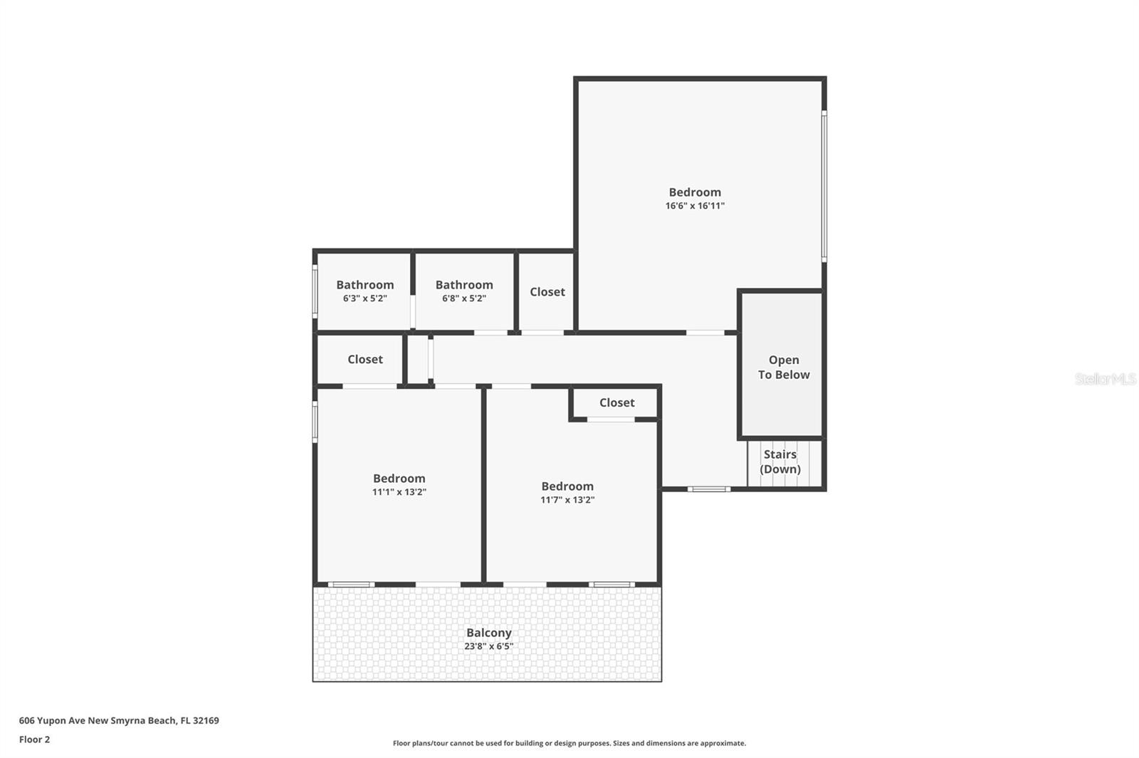 606 YUPON AVE, NEW SMYRNA BEACH, FL, 32169