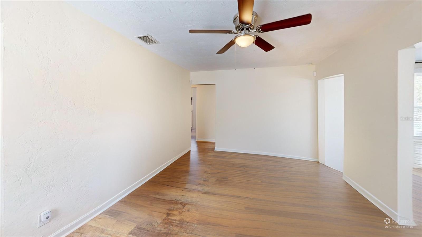 Living Room - Virtually De-furnished