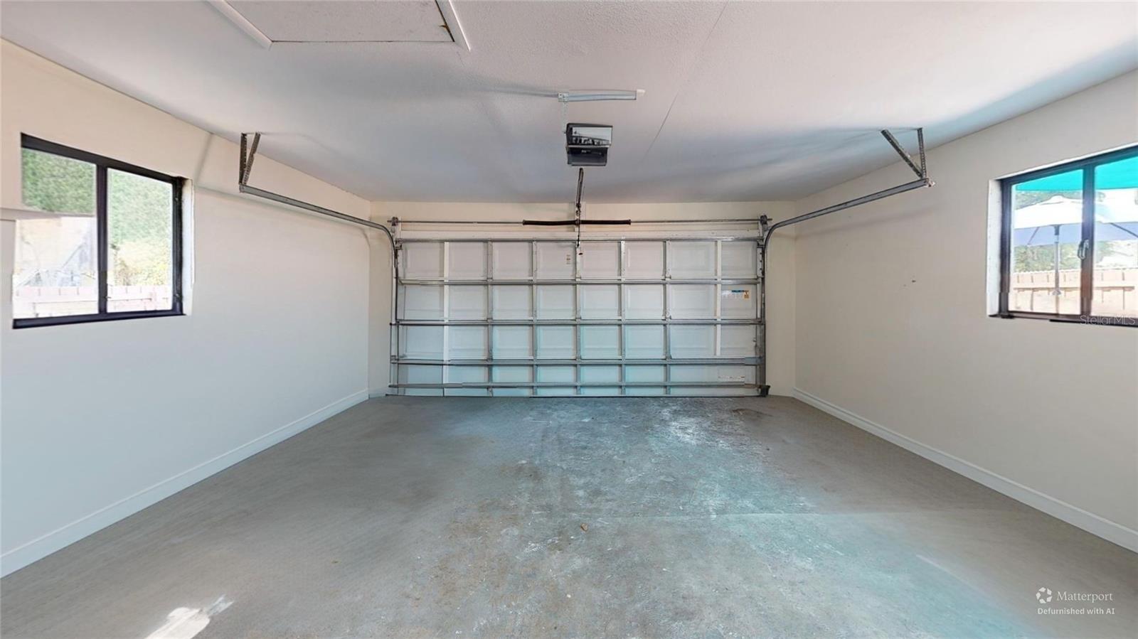 Garage - Virtually De-furnished