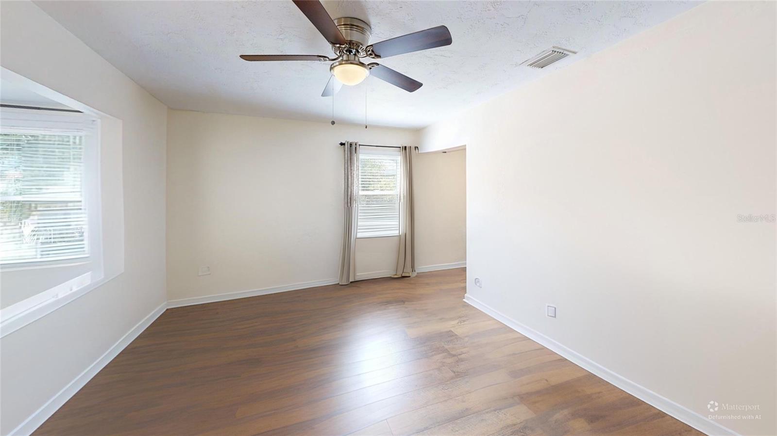 Living Room - Virtually De-furnished