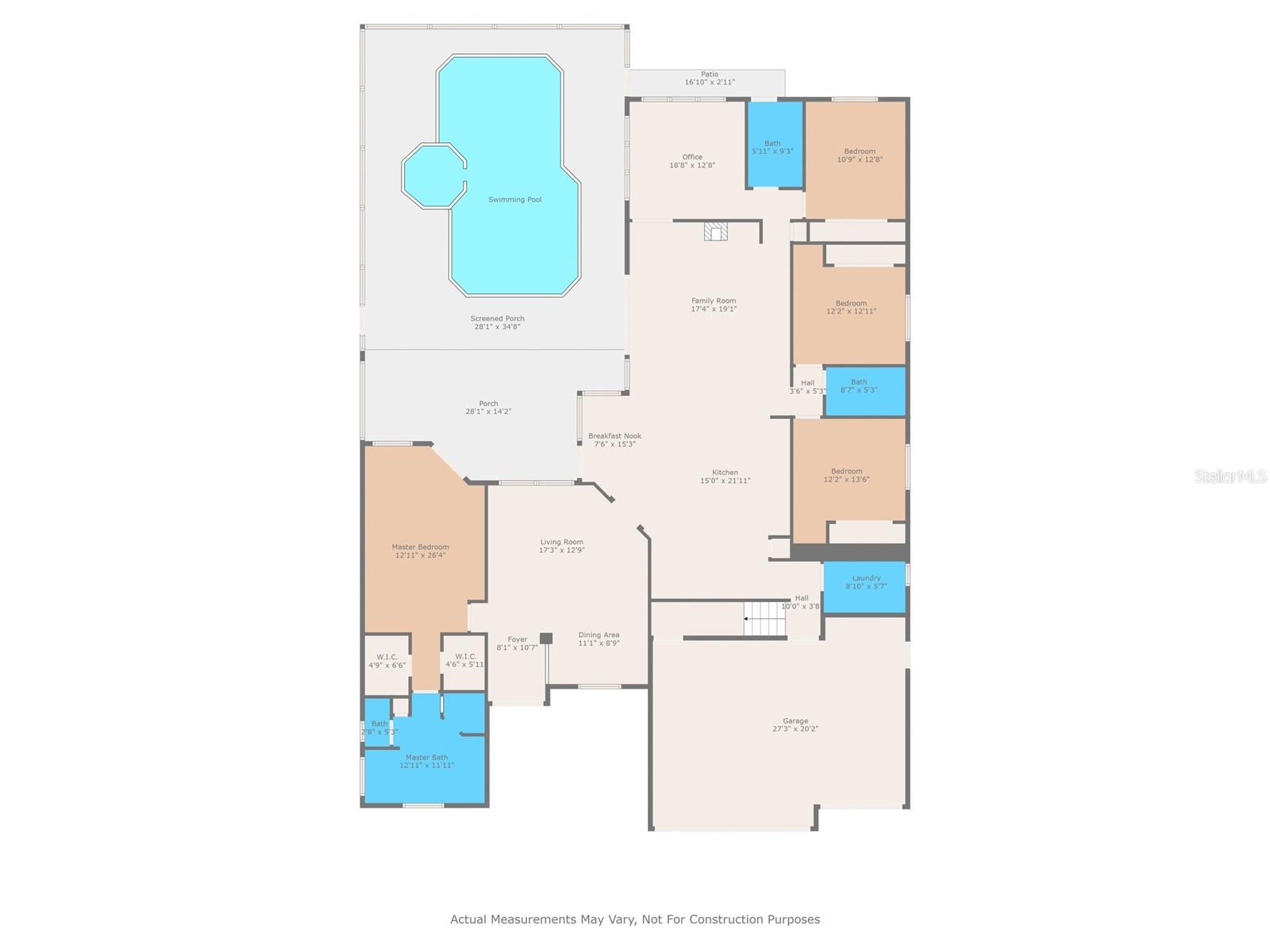 23327 GRACEWOOD CIR, LAND O LAKES, FL, 34639