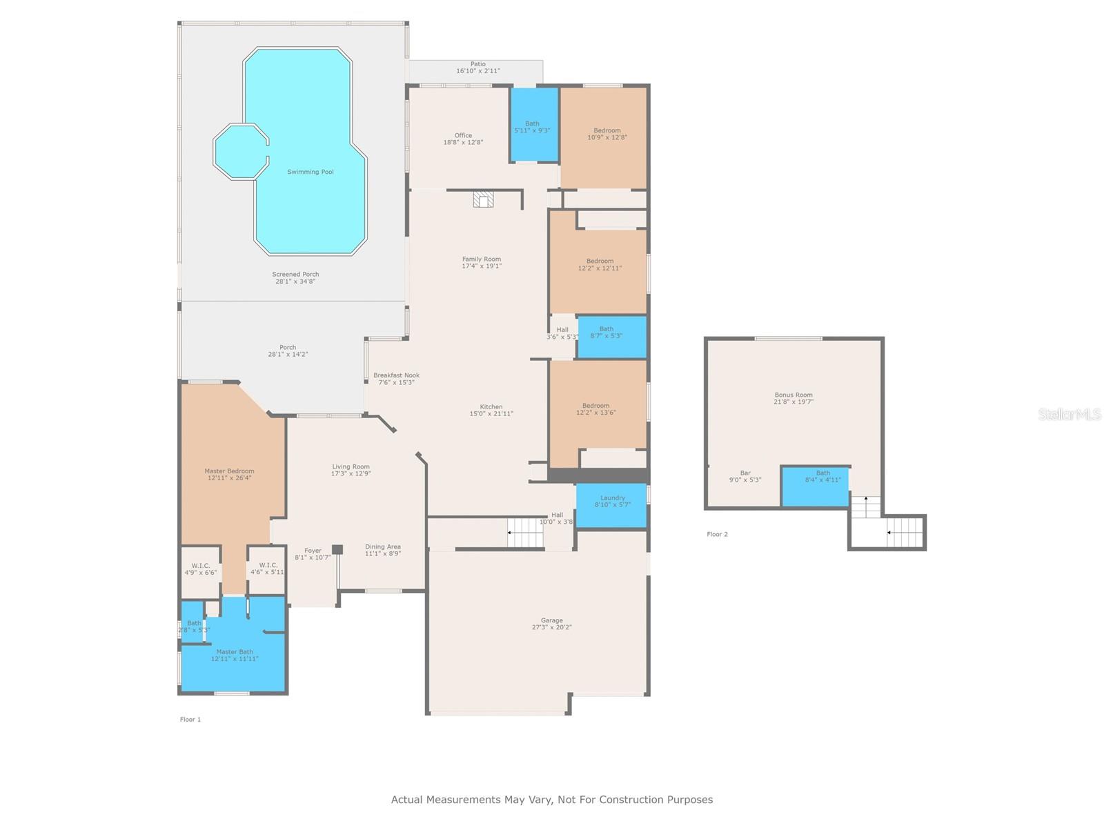 23327 GRACEWOOD CIR, LAND O LAKES, FL, 34639