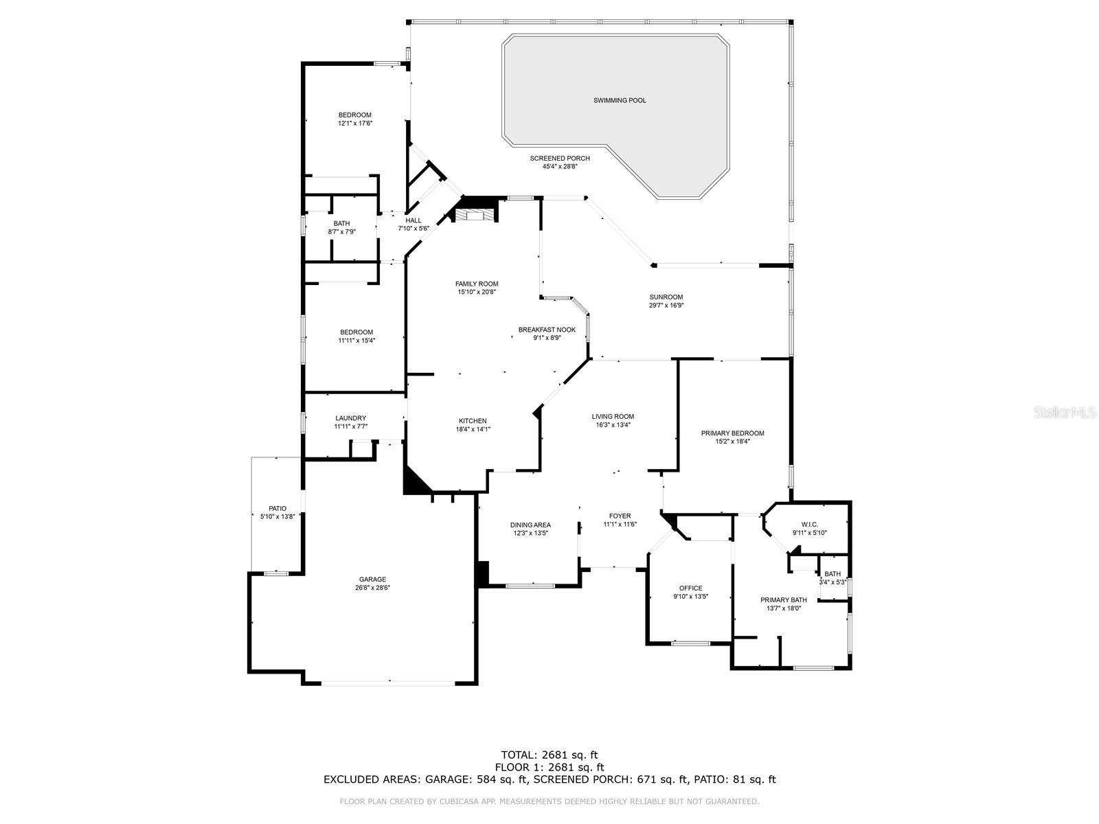 80 LINDER DR, HOMOSASSA, FL, 34446