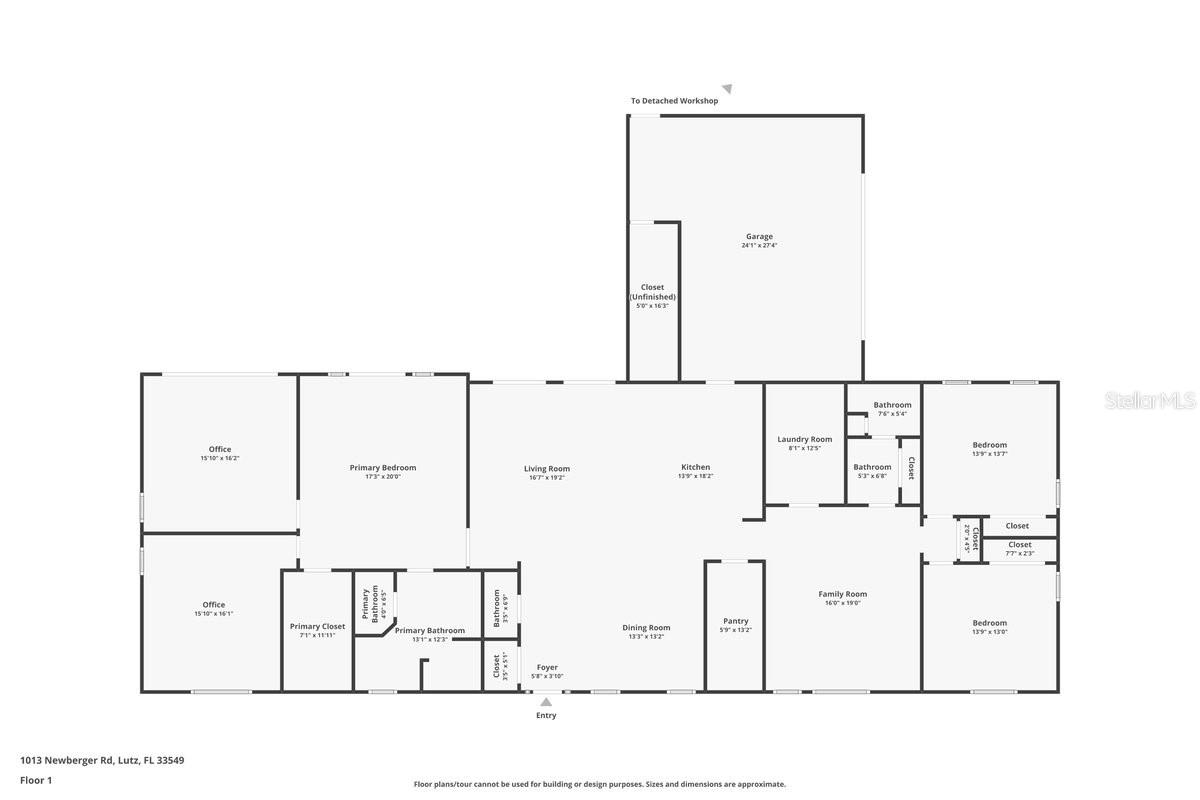 1013 NEWBERGER RD, LUTZ, FL, 33549