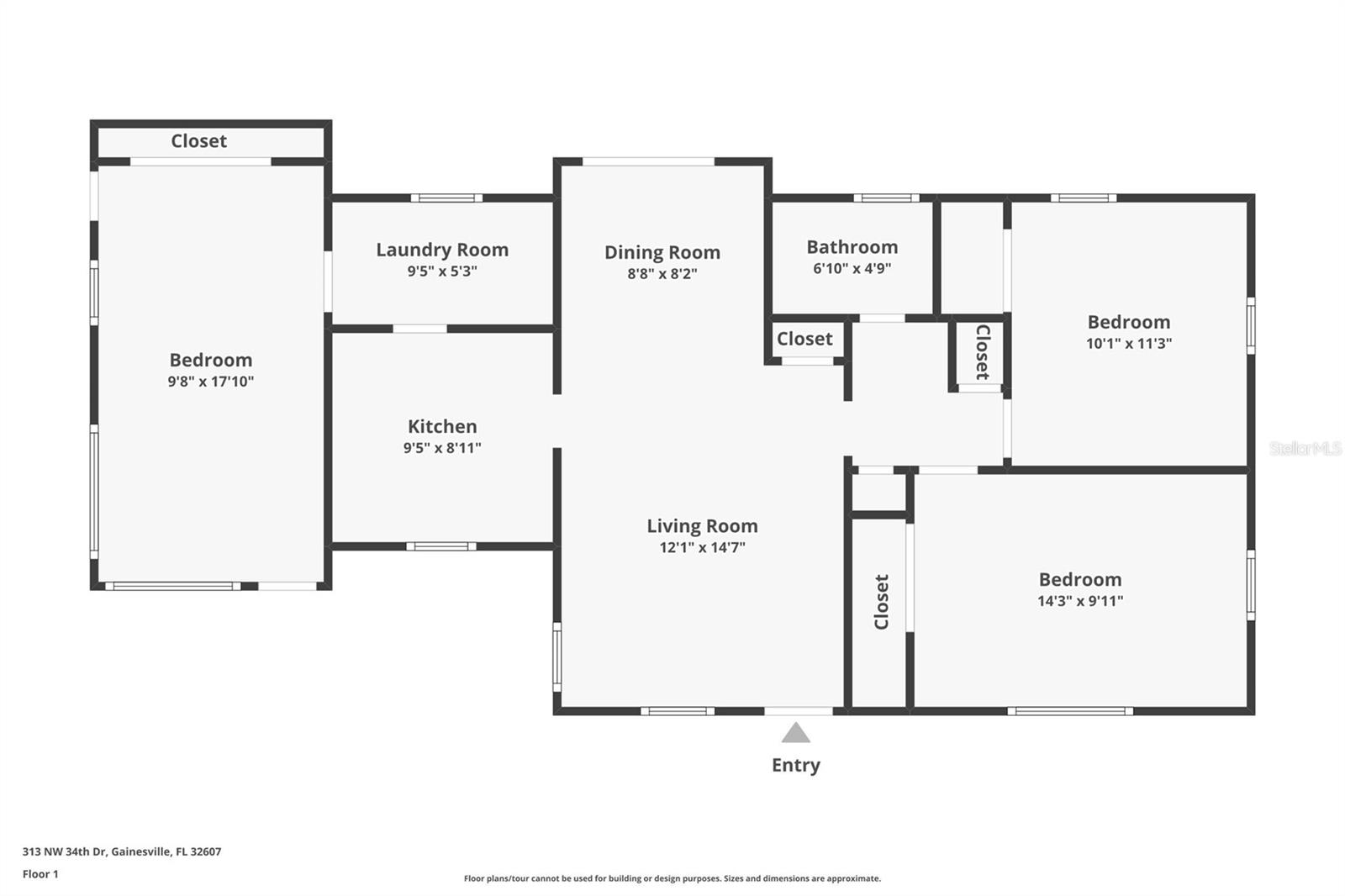 313 NW 34TH DR, GAINESVILLE, FL, 32607
