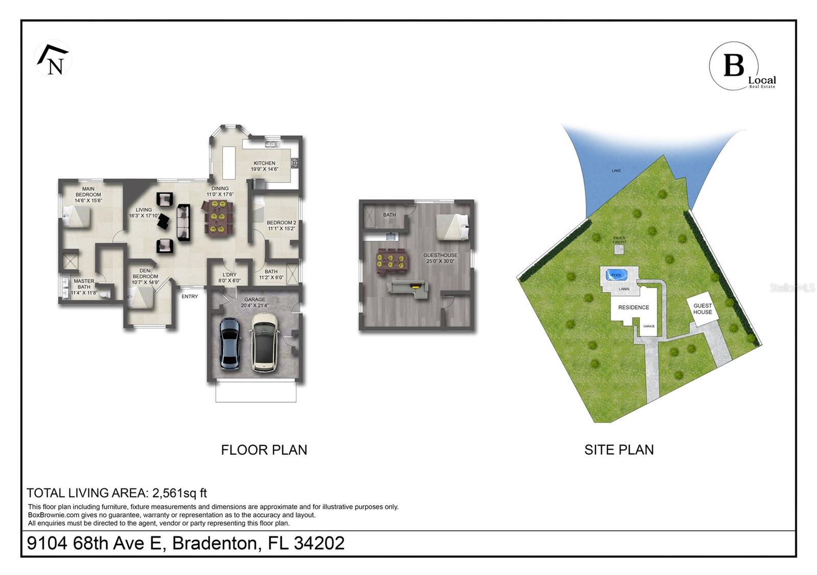 9104 68TH AVE E, BRADENTON, FL, 34202