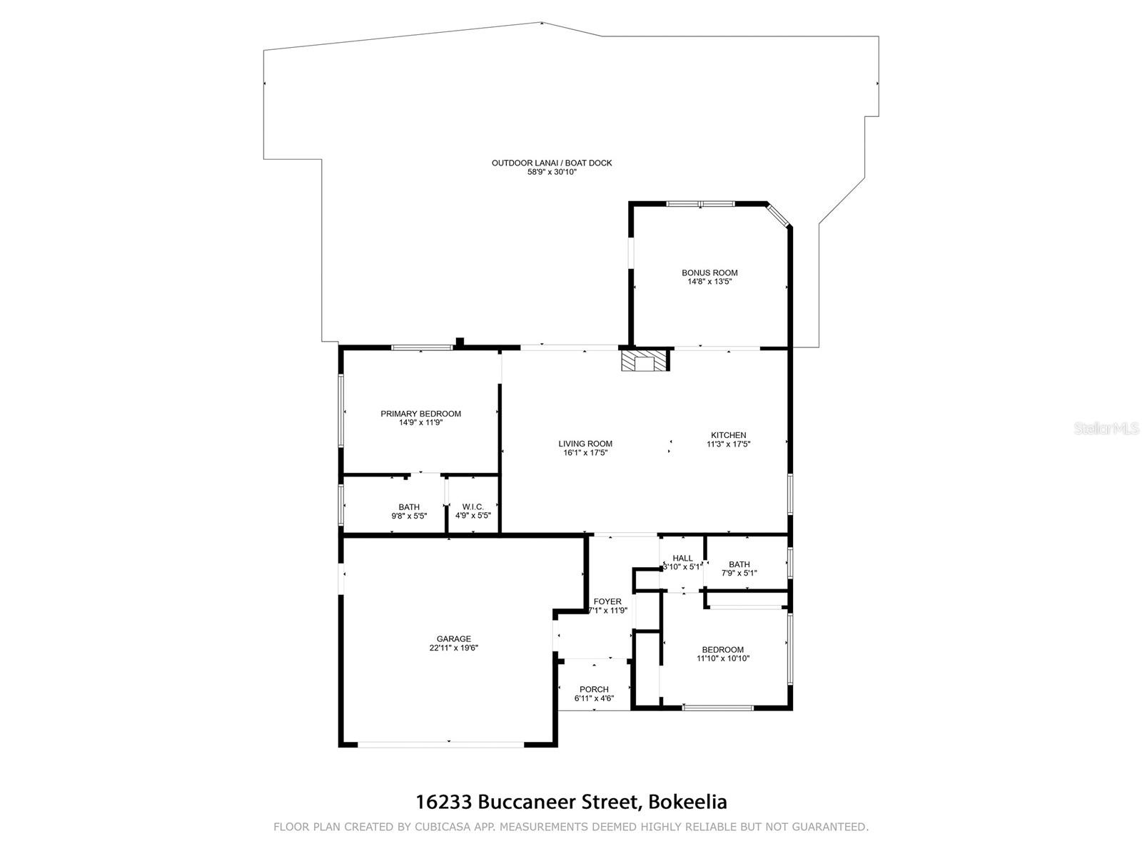 16233 BUCCANEER ST, BOKEELIA, FL, 33922