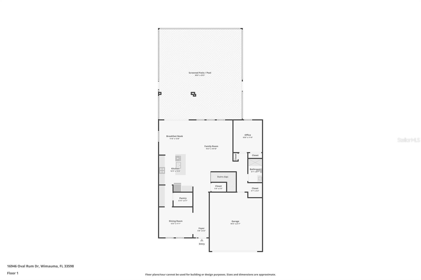 16946 OVAL RUM DR., WIMAUMA, FL, 33598