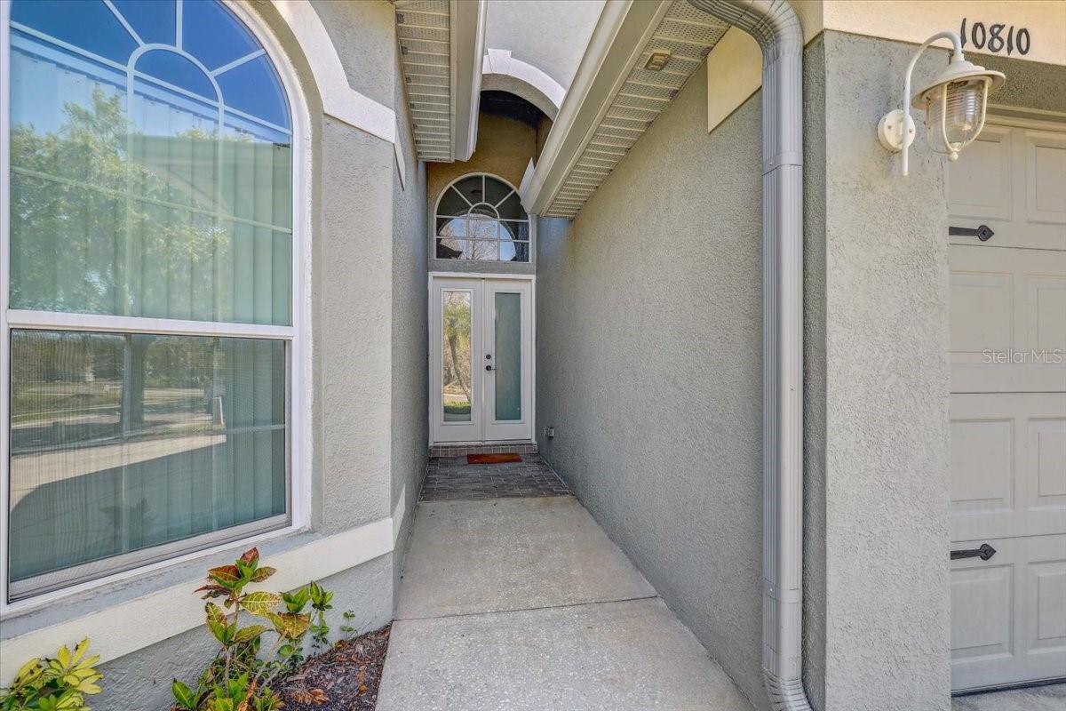 Front entry way