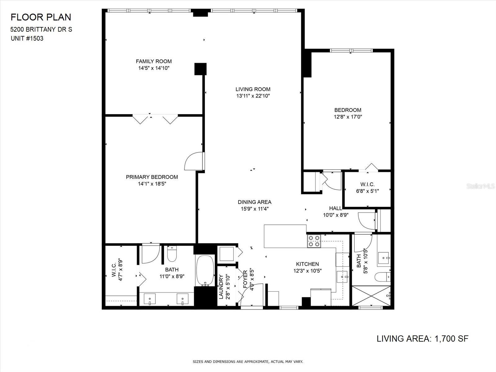 5200 BRITTANY DR S #1503, ST PETERSBURG, FL, 33715