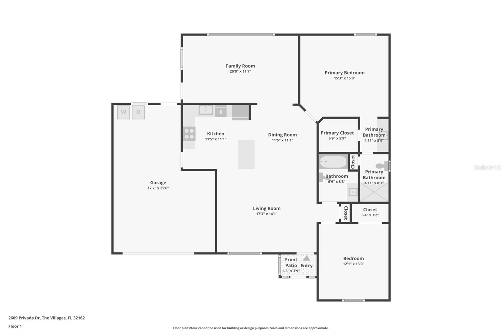 2609 PRIVADA DR, THE VILLAGES, FL, 32162