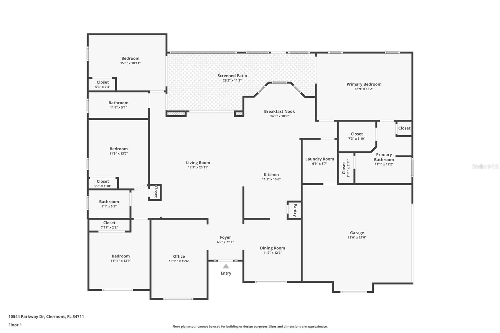 10544 PARKWAY DR, CLERMONT, FL, 34711