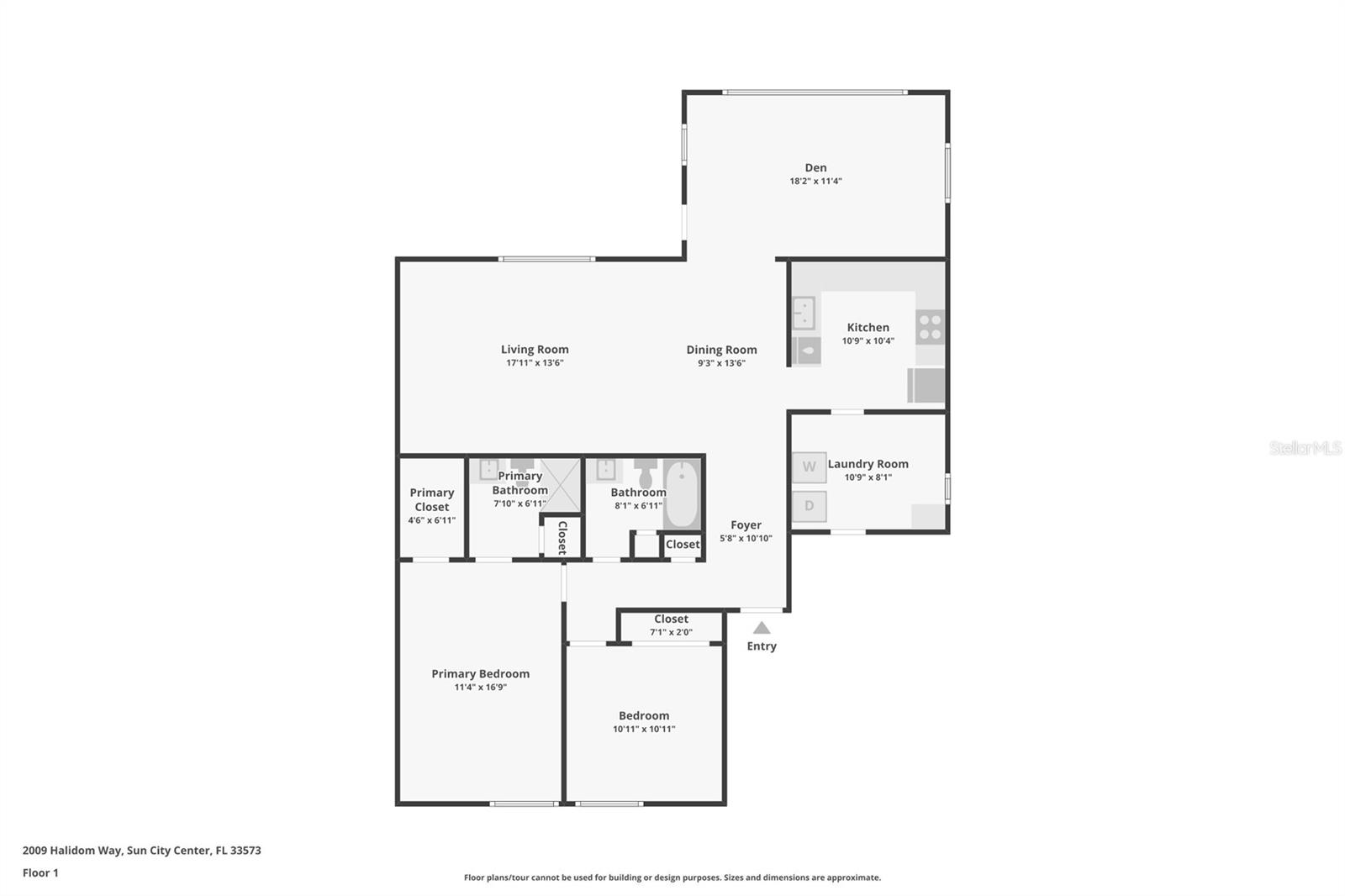 2009 HALIDOM WAY, SUN CITY CENTER, FL, 33573