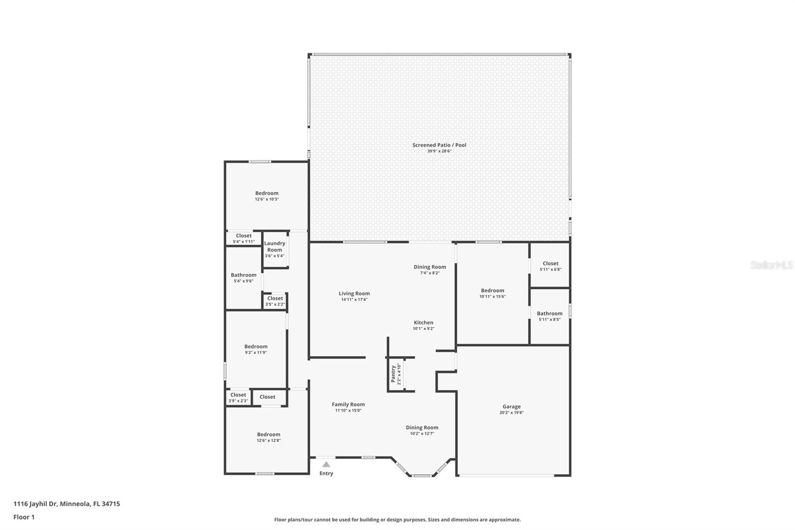 1116 JAYHIL DR, MINNEOLA, FL, 34715